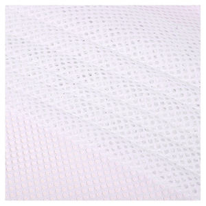 库存批量批发价250gsm软100% 涤纶经编针织六角网面料运动衣包办公椅 - Product Image 5