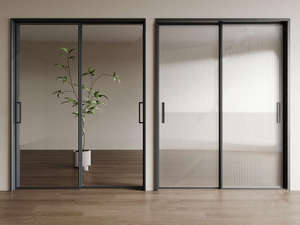 Porte patio coulissante en aluminium multi-panneaux moderne personnalisée avec double vitrage trempé 5+12A+5mm certifié AS2047 - Product Image 3