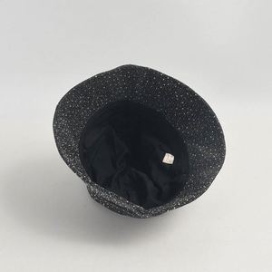 Autumn New Korean Version Rhinestone Starry Bucket <b>Hat</b> Women Lady Fashion Flat Top Trend Bucket <b>Hat</b> - Product Image 5