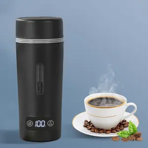 12v moderne rapide voiture eau faire bouillir Mini Portable bouilloire voyage thé cafetière bouilloire électrique bouteille bouillante