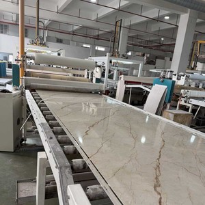 Panel <span class=keywords><strong>de</strong></span> Pared <span class=keywords><strong>de</strong></span> PVC Impermeable con Acabado Brillante UV, <span class=keywords><strong>Diseño</strong></span> <span class=keywords><strong>de</strong></span> Mármol, para Decoración <span class=keywords><strong>de</strong></span> <span class=keywords><strong>Interiores</strong></span>, Precio <span class=keywords><strong>de</strong></span> Fábrica - Product Image 5