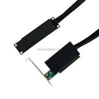 PCIe 5.0 X16 Mâle PCIe X16 Femelle Adaptateur Riser Cable Bulk Cartes Graphiques de Bureau pour RTX 5090/4090/4080/7900XTX Bulk