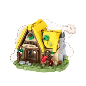 NOUVEAU D012 Série Ville de Contes de Fées Maison Jouet de Construction Éducatif pour Enfants à Petites Particules en Plastique Durable - Product Image 6