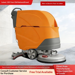Machine de lavage industrielle commerciale à poussée manuelle pour carrelages, idéale pour usines, ateliers, restaurants et hôpitaux - Product Image 1