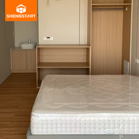 Bâtiment de bureau modulaire préfabriqué de luxe en conteneur d'acier de 20 pieds, option maison, étanche, résistant aux tremblements de terre, design moderne