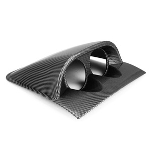 Marco de plástico de 2 pulgadas con doble orificio para montaje en panel de instrumentos, para autos de carreras, uso general - Product Image 3