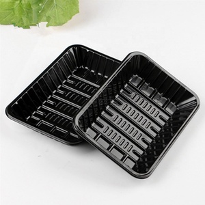 Bandeja PET Fresca con Absorción de Agua, Ampliamente Utilizada para Envasado de Frutas, Verduras, Bayas, Champiñones, Carne, Pescado, Aperitivos y Pan - Product Image 1