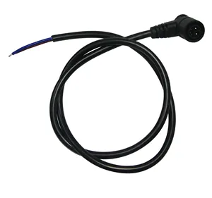 Cable de conector impermeable M20 personalizado de fábrica, conector redondo de 2 + 3 pines de alta calidad