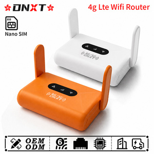 เราเตอร์ DNXT wifi 6 2.4GHz 300Mbps 4g ไร้สาย LTE Cat4  เราเตอร์ไวไฟ 6 พอร์ต USB Type-C สำหรับใช้งานในออฟฟิศ - Product Image 1