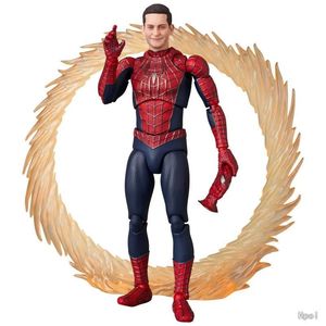 Nueva Figura de Acción de PVC de Spider-Man Mafex No.241, <span class=keywords><strong>Toby</strong></span> Maguire, Héroes Sin Regreso, Vecindario Amigable, Anime, 15 cm - Product Image 4