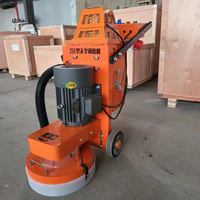 Ponceuse à béton 220V, machine à poncer planétaire pour sols, haute efficacité pour surfaces en béton époxy