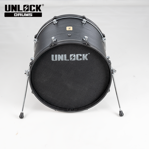 Batterie de basse noire de 22 pouces Roland pour <span class=keywords><strong>Yamaha</strong></span>, compatible avec les composants de batterie électronique, avec une nouvelle peau en mesh, produits neufs en stock - Product Image 4