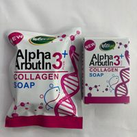 Savon au collagène et à l'alpha-arbutine, best-seller 2026, éclaircissant et blanchissant pour les taches brunes – Savon Woot Gold
