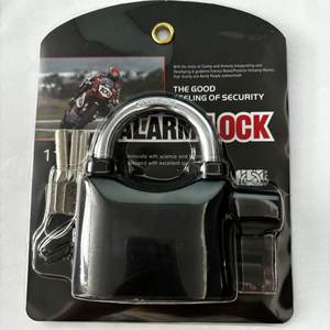 <span class=keywords><strong>Candado</strong></span> de alarma transfronterizo <span class=keywords><strong>para</strong></span> Amazon Wish <span class=keywords><strong>110</strong></span>, <span class=keywords><strong>candado</strong></span> antirrobo impermeable a prueba de herrumbre <span class=keywords><strong>para</strong></span> puerta de motocicleta, armario, almacenamiento de bicicletas - Product Image 4