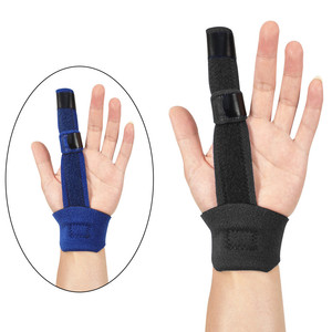 Férula Ortopédica Metálica para Dedos, Tipo Anillo, Larga, Transpirable, Soporte Médico para Dedos, Férula de Aluminio para Enderezar - Product Image 1