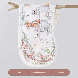 <span class=keywords><strong>Toalla</strong></span> de gasa de leche antiderrames para bebés recién nacidos, almohadilla para babero, tela para eructar funcional impresa, <span class=keywords><strong>toalla</strong></span> para escupir con Protector de <span class=keywords><strong>hombro</strong></span> para uso doméstico - Product Image 6