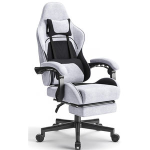 Massage lombaire de haute qualité gris Racing <span class=keywords><strong>Gamer</strong></span> chaises <span class=keywords><strong>Angle</strong></span> réglable 360 degrés pivotant ascenseur chaises de <span class=keywords><strong>bureau</strong></span> de jeu avec repose-pieds - Product Image 5