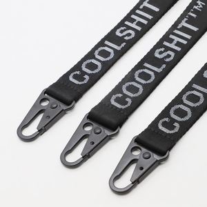 Custom Premium Jacquard Nylon Short Lanyard with Carabiner Personalized Lanyards for Extreme Sports and Brand Promotion - Product Image 2