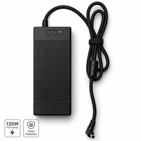 Adaptateur secteur DC Joyuntech 12V 10A 120W, chargeur de batterie intelligent rapide, prise multi-prises, distributeur automatique de nourriture pour animaux, alimentation universelle OEM