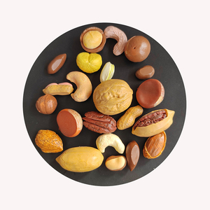 Cabochon in Resina Realistici a Forma di Noci Artificiali (Arachidi, Noci) con Fondo Piatto per Scrapbooking, Decorazioni Fai-da-Te, Accessori per Slime e Ciondoli - Product Image 2