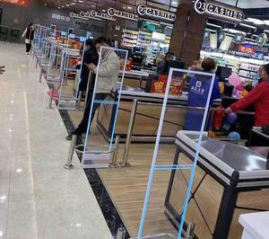 Phạm vi phát hiện rộng chất lượng tốt an ninh cổng <span class=keywords><strong>EAS</strong></span> hệ thống bán lẻ chống trộm 58kHz AM báo động Acrylic ăng ten - Product Image 4