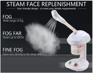 BOWKET Vapeur Faciale Professionnel 3-en-1 Multifonctionnel Réglable pour Salon, Spa et Domicile, avec Oxygène et Option Logo Personnalisé - Product Image 3