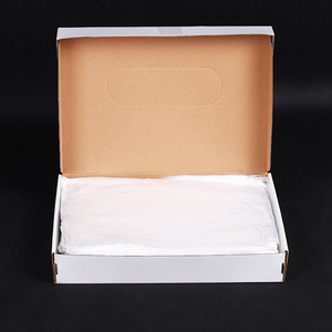 Housse de chaise transparente en plastique PE, jetable, hygiénique, pour usage au bureau et à la maison, épaisseur 3 brins, 125 pièces par boîte - Product Image 2