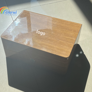 Factory Price OEM Custom Logo Pine Wood Single <b>Watch</b> Box Custom Logo Wooden <b>Watch</b> <b>Case</b> Gift Packaging Display Box - Product Image 5