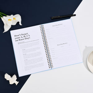 Personalizado personalizado hoja de oro impresión del logotipo A5 semanal diario boda viaje Fitness Agenda diario organizador espiral planificador - Product Image 6