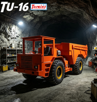 personnalisable Yantai Tunnel étroit anti-déflagrant 16 tonnes camion souterrain pour l'exploitation minière au Kirghizistan