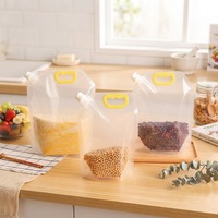 Pochette Doypack en plastique anti-fuite avec bec verseur pour emballage de liquides (jus, détergent, boissons)