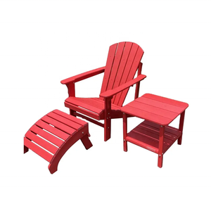 الأكثر مبيعًا كراسي حديقة فناء على سطح الشاطئ كراسي خارجية حديثة من البلاستيك عالي الكثافة الخشب ترينتس - Product Image 1