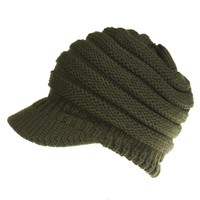 Gorra de Béisbol Tejida de Malla, Gorras Deportivas de Béisbol Personalizadas, Gorra de Béisbol de Acrílico de Alta Calidad para Invierno, con Visera para el Sol