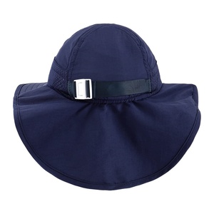 Chapeau de soleil pour enfants avec protection UV et rabat pour le cou, chapeau de plage unisexe pour tout-petits, chapeau de pêche à large bord - Product Image 4