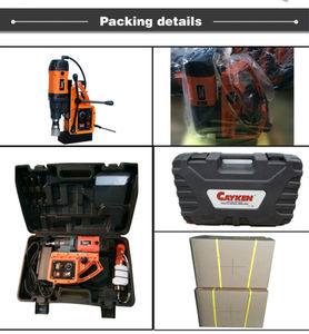 Perceuse magnétique CAYKEN SCY-80/3PM 80 mm pour différentes tailles de tuyaux avec 3 vitesses de rotation - Product Image 2