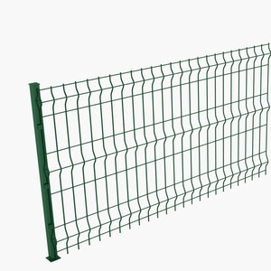 Barrière de sécurité de parc triangulaire 3D courbée, enduite de poudre, durable - Product Image 5