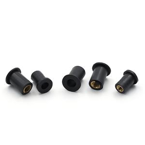 Clip de fixation automatique, insert d'expansion, écrou à <span class=keywords><strong>rivet</strong></span> <span class=keywords><strong>aveugle</strong></span> en laiton et caoutchouc, vis - Product Image 3