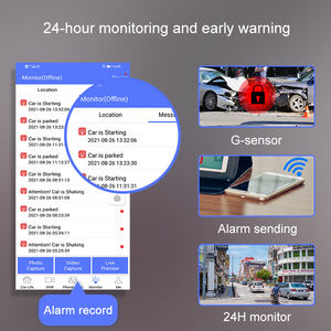 K17 كاميرا مزدوجة للسيارة DVR ، 4G LTE عرض مباشر عن بعد ، تتبع نظام تحديد المواقع في الوقت الحقيقي ، إنذار G-Sensor - Product Image 6