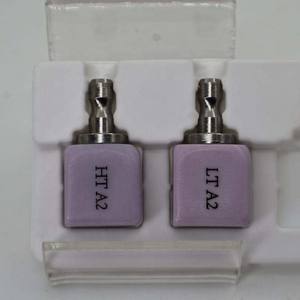 Blocchi Blueblock CEREC <span class=keywords><strong>CAD</strong></span> CAM in Disilicato di Litio con Foro per Connessione Base in Titanio - Product Image 5