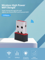 Venta al por mayor RTL8188 EUS Wifi Dongle Android Mini USB WiFi adaptador 802,11 B/G/n Usb receptor inalámbrico tarjetas de red para PC