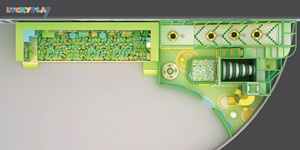 Commercial Indoor Playground Wall <strong>Games</strong> for Kids Custom <strong>Interactive</strong> Activity Panels With <strong>Climbing</strong> and Sensory Play - Product Image 5