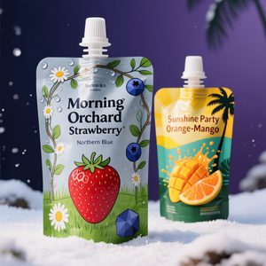 Chất Lượng Cao Chất Lỏng Đứng Up Nhựa Nước Sốt Cà Chua Kechup Bao Bì Spout Pouch Nắp Kéo Túi Nhựa <span class=keywords><strong>Doypack</strong></span> Với Vòi Phun - Product Image 1