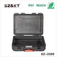 Boîtes de rangement en plastique rigide imperméables IP67 avec logo personnalisé, pour équipement, outils, valises de transport, rangement de caméra