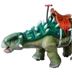 Macchine a gettoni del gioco dell'automobile dei bambini del dinosauro di Sport dell'interno della galleria per il parco di divertimenti | - Product Image 1