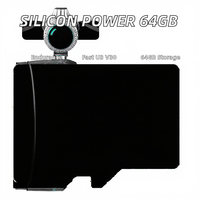 Carte mémoire SD haute vitesse de qualité supérieure, 16 Go à 128 Go, carte mémoire flash en plastique TF pour MP3, diffuseur en direct, accessoires pour caméra sportive