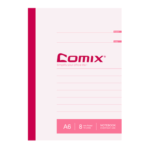 COMIX Wholesale Creative School Supplies, Suitable for Office Students and Meetings A6 Soft Office Notebook