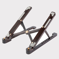 Seenda — support pliable en bois pour ordinateur Portable, socle réglable pour bureau avec plusieurs Angles, support pour ordinateur Portable