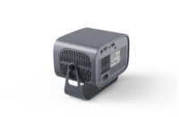 Mini projecteur portable A10 HD 720P 4K avec écran LCD TFT de 2,1 pouces, haut-parleur intégré, support réglable, projecteur de cinéma maison intelligent