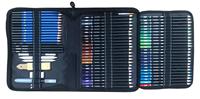 Le Set de 96 crayons d'art comprend 72 crayons d'aquarelle et 12 crayons de croquis et accessoire de dessin professionnel