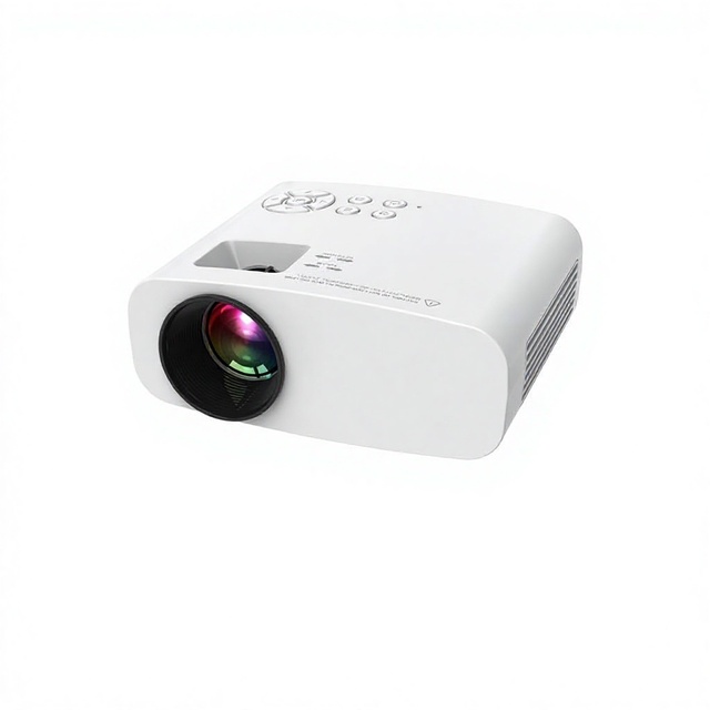 Factory Wholesale Price Mini Led Projector 180 Ansi Lumens Portable Multimedia Projector Beamer for Home Theater